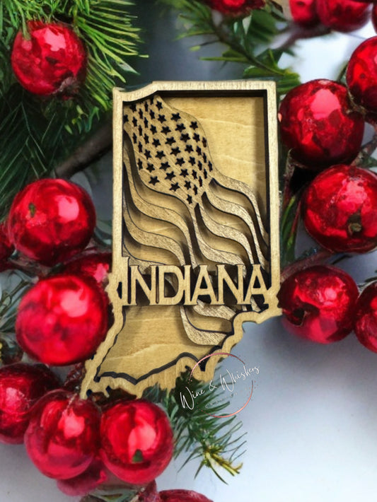 Indiana Magnet/Ornament